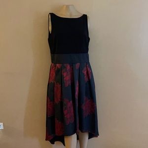 SLNY Short Long  cocktail dress